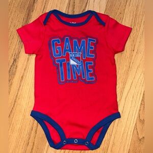 New NY Rangers Onesie 12M
